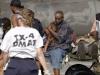  Evacuees and patients arrive at New Orleans airport by helicopter where FEMA's D-MATs have set up operations